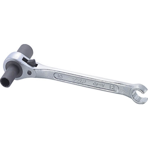 Ratchet Wrench with Flare Spanner
