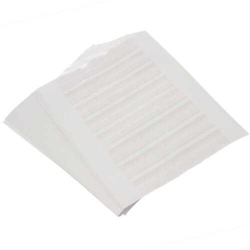 A rotary label for laser printers.