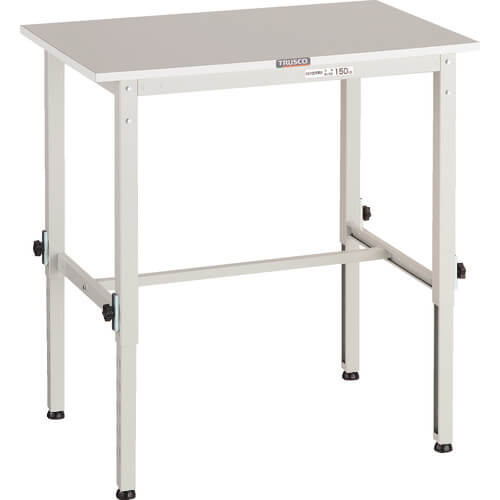 โต๊ะทำงานแบบปรับความสูงได้ ชนิด RAEM2 แผ่นรองด้านบนเป็นไปตาม RoHS2 900×750 W สี