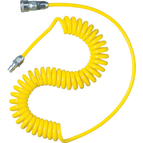Spiral Air Hose (with coupling)