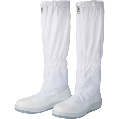 ทำความสะอาดรองเท้าไฟฟ้าสถิตด้วย toe guard with toe box hood 24.5CM