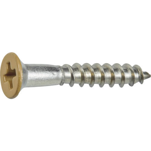Color Stainless Steel Wood Flat Head Screw