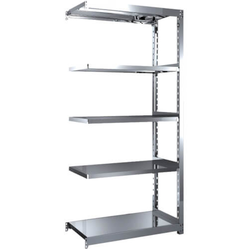 Medium/Light-Duty Stainless Steel Shelving