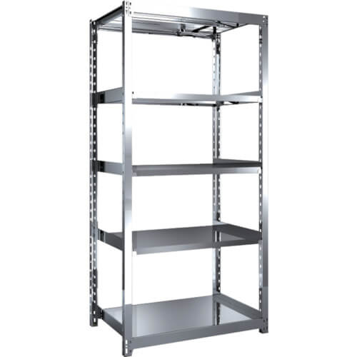 Medium/Light-Duty Stainless Steel Shelving