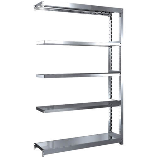 Medium/Light-Duty Stainless Steel Shelving