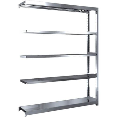 Medium/Light-Duty Stainless Steel Shelving