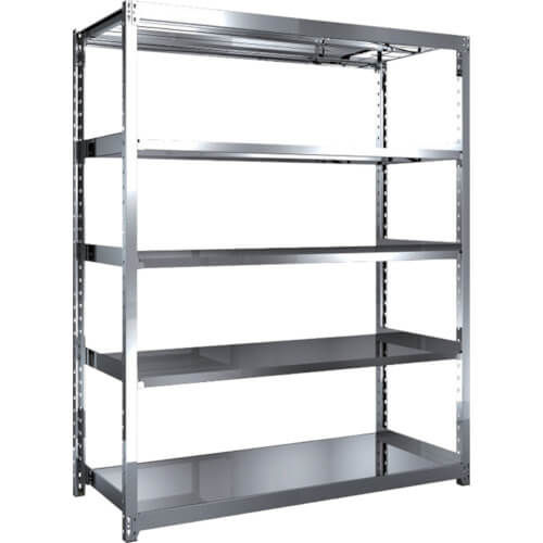 Medium/Light-Duty Stainless Steel Shelving