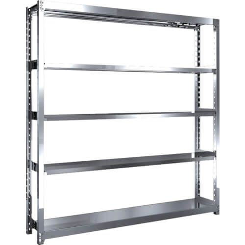 Medium/Light-Duty Stainless Steel Shelving
