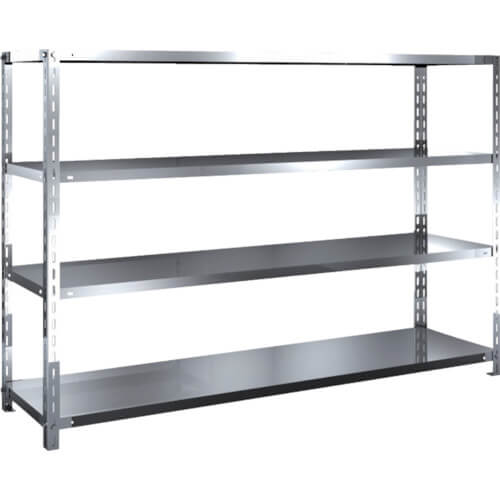Light-Duty Stainless Steel Shelving