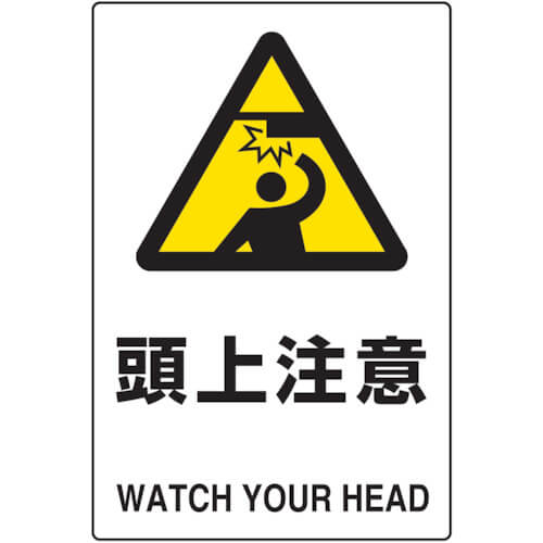 JIS Standard Safety Sign ( 2 languages type)