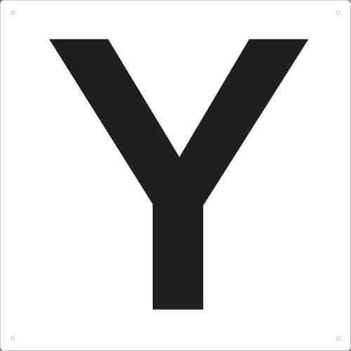 Display Board (alphabet/white)