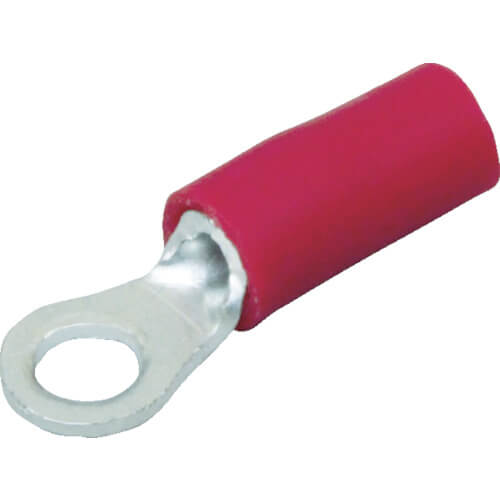 Crimped Terminal with Insulated Coating Round Shape
