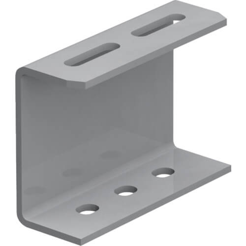 Pipe Support Channel Bracket (100 type)  Steel