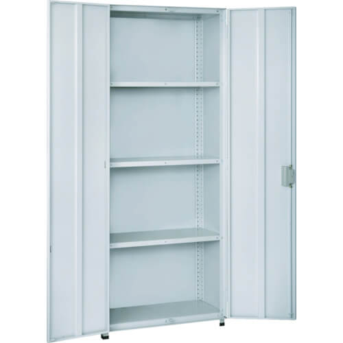 ชั้นวางของน้ำหนักเบา-กลาง 150 ชั้น แบบบานคู่ 900 x 300 x H1200 4 ชั้น