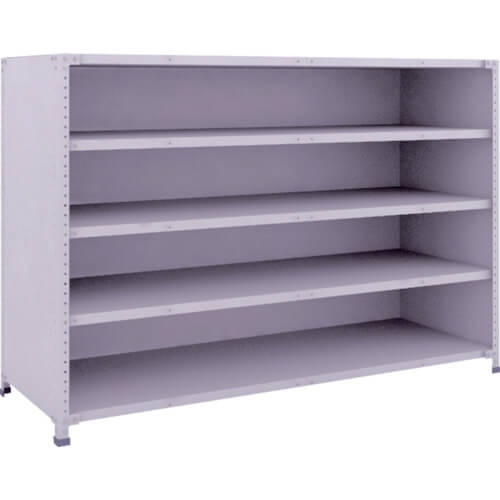 ชั้นวางของน้ำหนักเบา 150 แบบพร้อมกระดานด้านหลัง 1800 x 600 x H1200 5 ขั้น