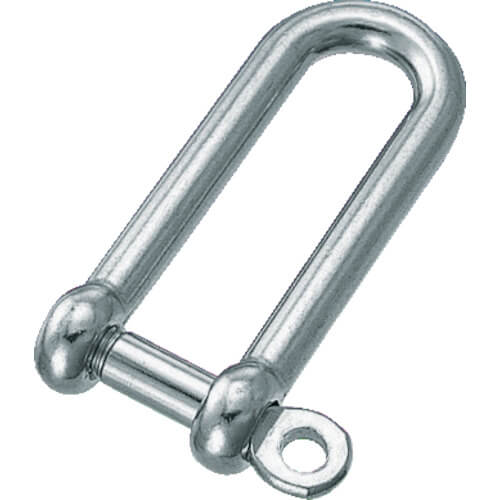 Stainless Steel Long Screw Pin D-Shackle