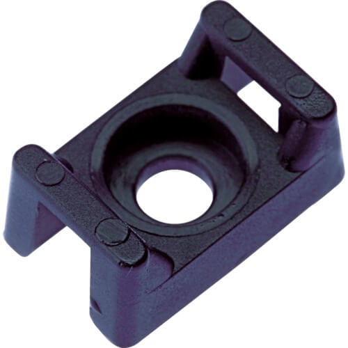 Tie mount ทนความร้อน สีดำ (1000 ชิ้น)