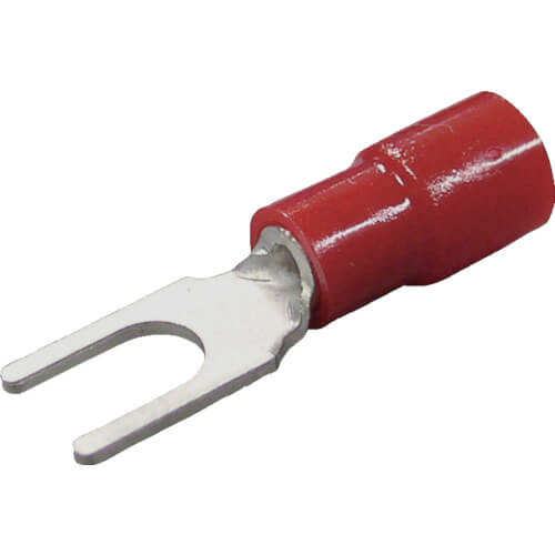 Environment-conscious Crimp Terminal with Insulated Coating (forked type)