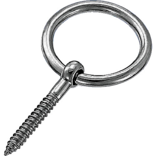 Round jumpring screw
