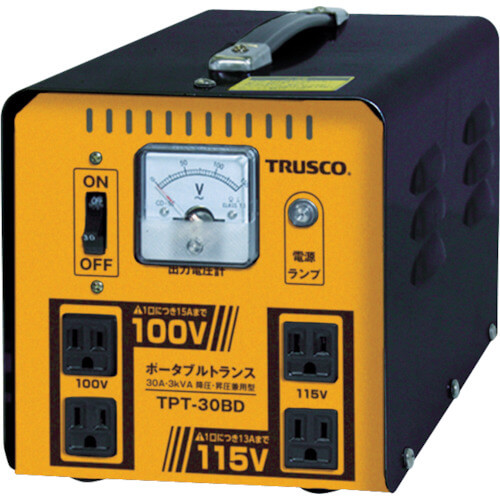 Transformer Portable Trans (step down/pressure raising dual purpose type)