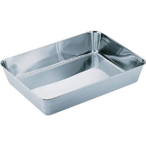 Rectangular Stainless Steel Tray
