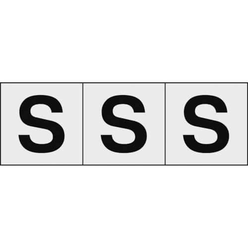Alphabet Sticker (english characters/transparent)