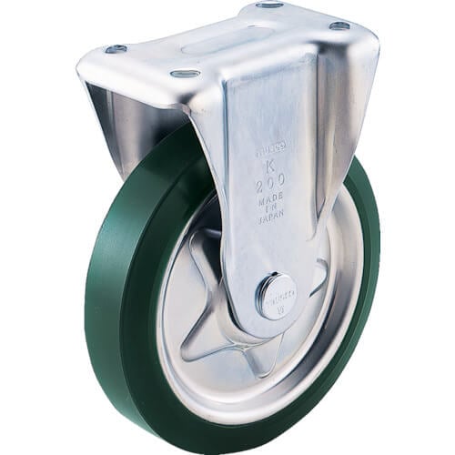 Plate Type Caster  (pressed urethane wheel)