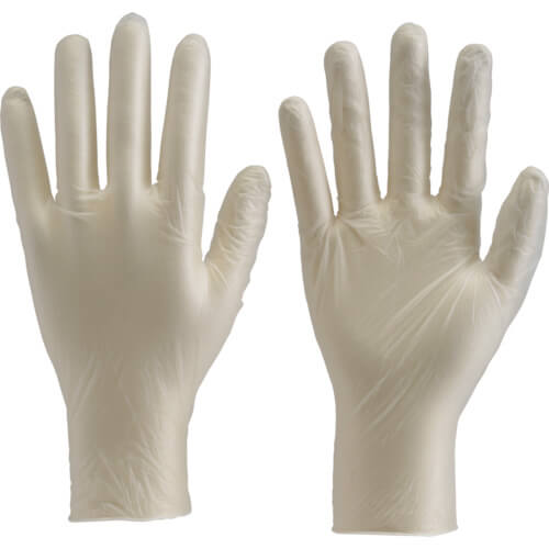 Disposable Vinyl Gloves (100 sheets)