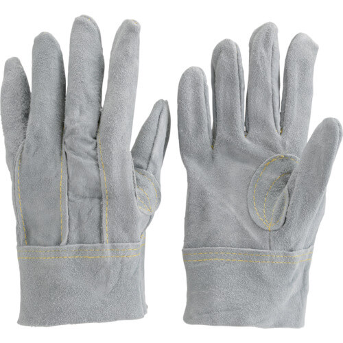 Oil Processed Cow Split Leather Gloves