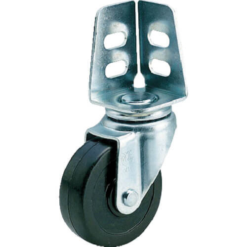 Angle Caster (rubber wheel)