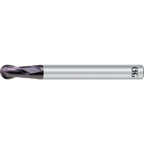 Two-flute WX Coated Ball End Mill