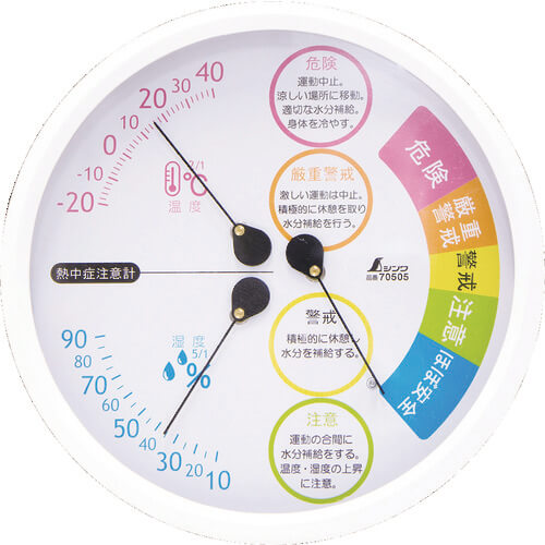 Digital Thermo-Hygrometer Hyperthermia Warning