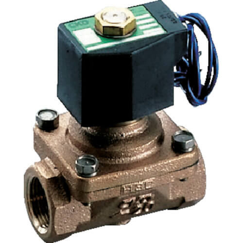 โซลินอยด์วาล์ว 2 พอร์ตเปิดปิดแบบไพล็อตเตะ (มัลติเร็กซ์วาล์ว) 162 (MM2) / พื้นที่หน้าตัดที่มีประสิทธิภาพ