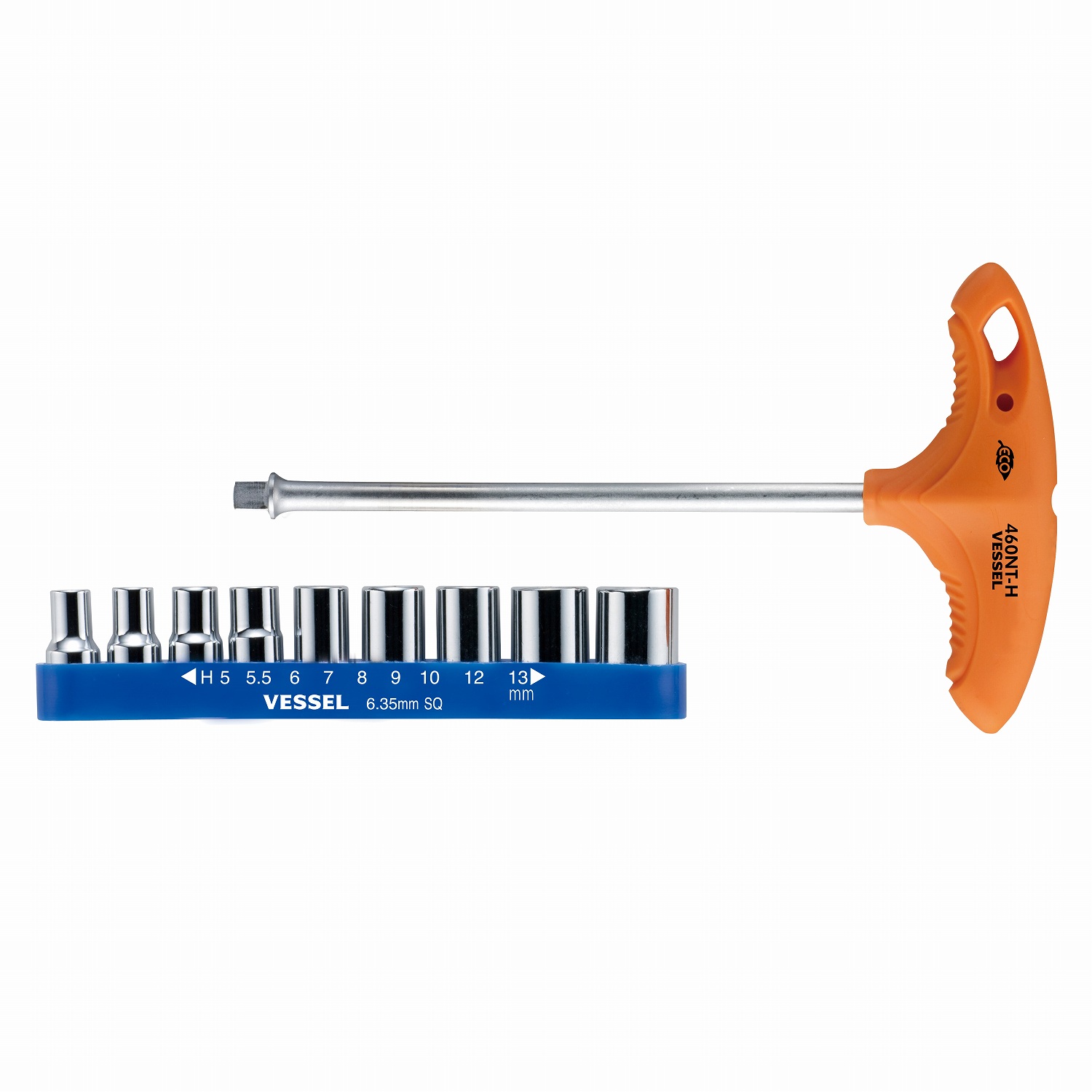 460NT Eco Soft ไขควงบล็อกตัวที แบรนด์ VESSEL